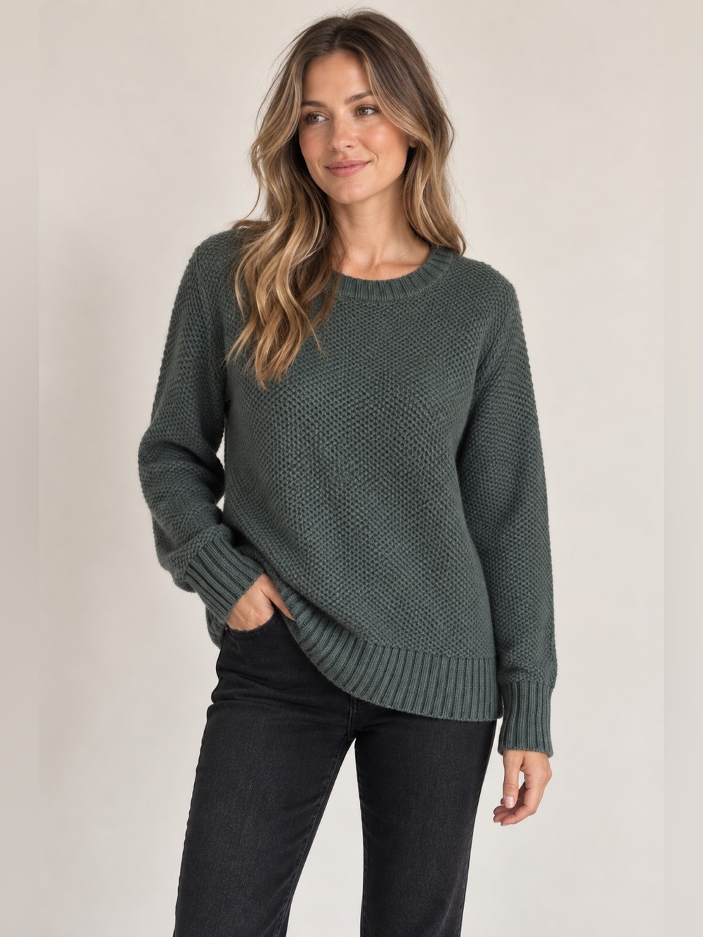 Duluth Trading Women’s Green Sweater Large